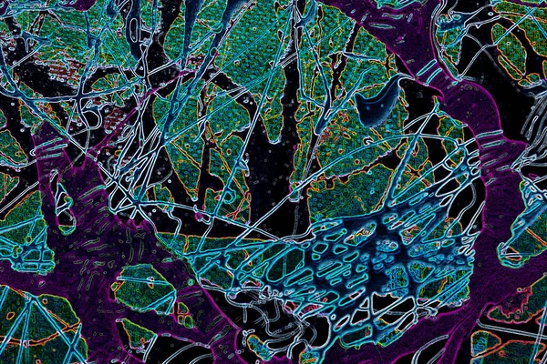 Modern soyut resim. Renkli akıcı sanat resimleri. Geometrik arkaplan.