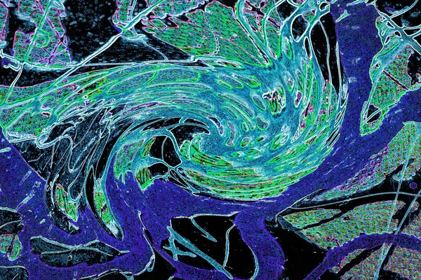 Modern soyut resim. Renkli akıcı sanat resimleri. Geometrik arkaplan.