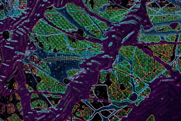 Modern soyut resim. Renkli akıcı sanat resimleri. Geometrik arkaplan.