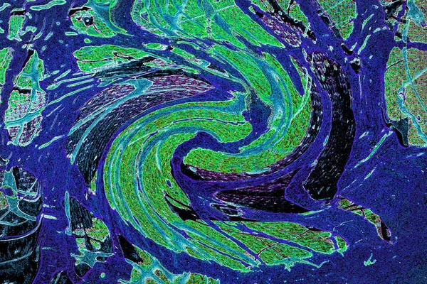 Modern soyut resim. Renkli akıcı sanat resimleri. Geometrik arkaplan.