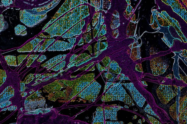 Modern soyut resim. Renkli akıcı sanat resimleri. Geometrik arkaplan.