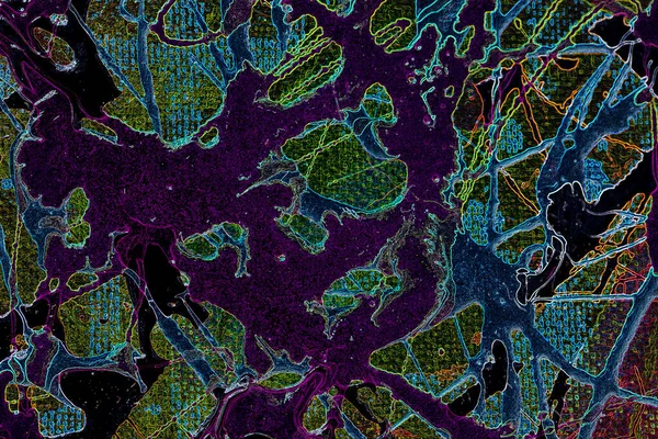 Modern soyut resim. Renkli akıcı sanat resimleri. Geometrik arkaplan.