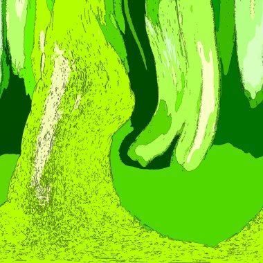 Modern tasarım çizimi. Çizgi ve renk bloğu geometrik şekiller. Pop sanat