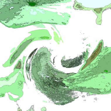 Modern tasarım çizimi. Çizgi ve renk bloğu geometrik şekiller. Pop sanat