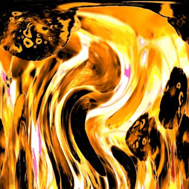 Modern tasarım çizimi. Çizgi ve renk bloğu geometrik şekiller. Pop sanat