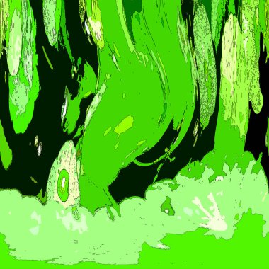 Modern tasarım çizimi. Çizgi ve renk bloğu geometrik şekiller. Pop sanat