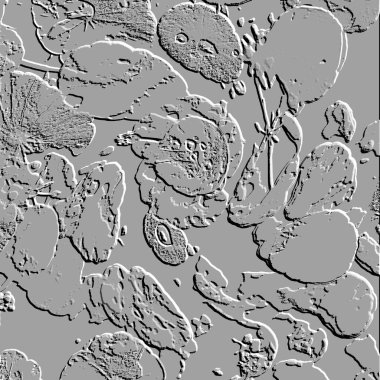 Seramik duvarın ve yerdeki fayansların dokusu. İç dekorasyon. 3 boyutlu grafikler için kusursuz doku haritası. Duvar kağıdı, tekstil, web sayfası arkaplanı.