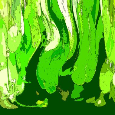 Modern tasarım çizimi. Çizgi ve renk bloğu geometrik şekiller. Pop sanat