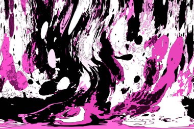 Modern soyut resim. Renkli akıcı sanat resimleri. Geometrik arkaplan.