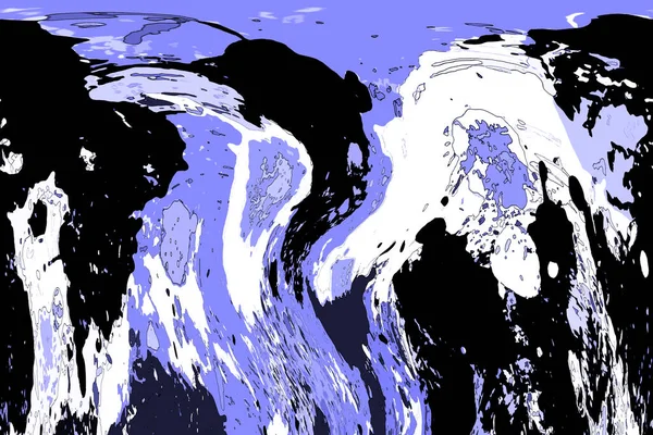 Modern soyut resim. Renkli akıcı sanat resimleri. Geometrik arkaplan.