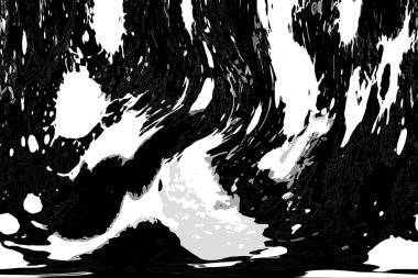 Modern soyut resim. Renkli akıcı sanat resimleri. Geometrik arkaplan.