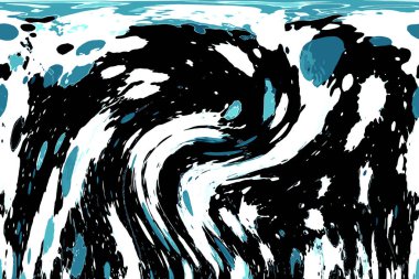 Modern soyut resim. Renkli akıcı sanat resimleri. Geometrik arkaplan.