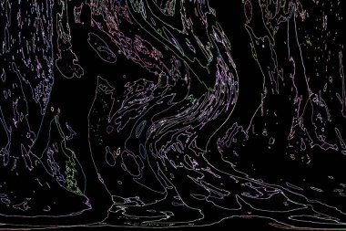 Hayattaki yaratıcı çizimler. Tasarımcılar için renkli ve güzel arkaplan modelleri.