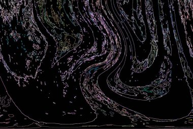 Hayattaki yaratıcı çizimler. Tasarımcılar için renkli ve güzel arkaplan modelleri.