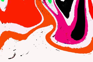 Hayattaki yaratıcı çizimler. Tasarımcılar için renkli ve güzel arkaplan modelleri.