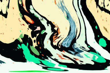 Hayattaki yaratıcı çizimler. Tasarımcılar için renkli ve güzel arkaplan modelleri.