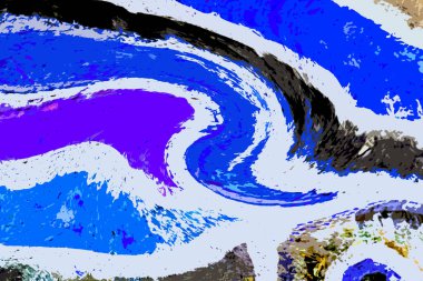 Hayattaki yaratıcı çizimler. Tasarımcılar için renkli ve güzel arkaplan modelleri.