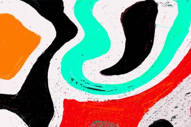 Hayattaki yaratıcı çizimler. Tasarımcılar için renkli ve güzel arkaplan modelleri.