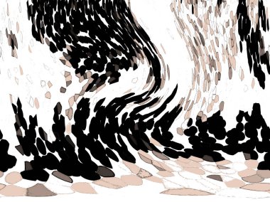 Dalgalı çizgiler. Soyut çizgiler. Doku arka planı. düzensiz desen. Şık modern. Pop sanat. Nokta etkisi. Ritmik gürültü parçacıkları. Paket için desen. Renkli vuruşlu duvar kağıdı.