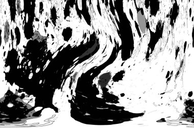 Dalgalı çizgiler. Soyut çizgiler. Doku arka planı. düzensiz desen. Şık modern. Pop sanat. Nokta etkisi. Ritmik gürültü parçacıkları. Paket için desen. Renkli vuruşlu duvar kağıdı.