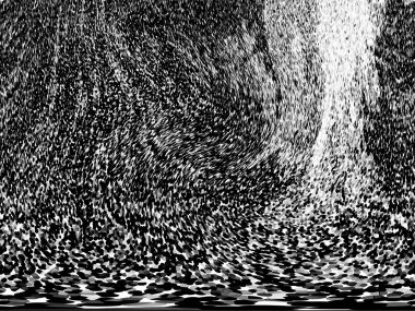 Dalgalı çizgiler. Soyut çizgiler. Doku arka planı. düzensiz desen. Şık modern. Pop sanat. Nokta etkisi. Ritmik gürültü parçacıkları. Paket için desen. Renkli vuruşlu duvar kağıdı.