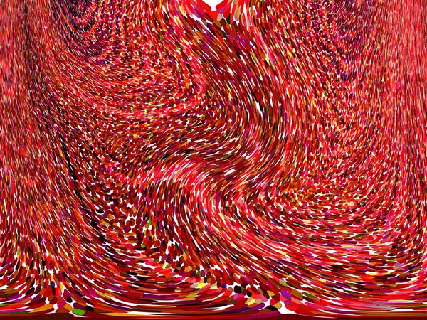 Farverig Enkel Abstrakt Baggrund Bølget Effekt Stipple Effekt Rytmiske Støjpartikler - Stock-foto