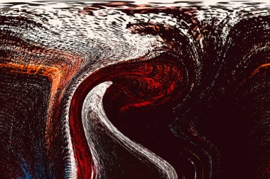 Dalgalı çizgiler. Soyut çizgiler. Doku arka planı. düzensiz desen. Şık modern. Pop sanat. Nokta etkisi. Ritmik gürültü parçacıkları. Paket için desen. Renkli vuruşlu duvar kağıdı.