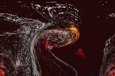 Dalgalı çizgiler. Soyut çizgiler. Doku arka planı. düzensiz desen. Şık modern. Pop sanat. Nokta etkisi. Ritmik gürültü parçacıkları. Paket için desen. Renkli vuruşlu duvar kağıdı.