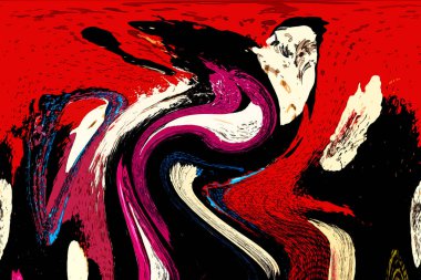 Dalgalı çizgiler. Soyut çizgiler. Doku arka planı. düzensiz desen. Şık modern. Pop sanat. Nokta etkisi. Ritmik gürültü parçacıkları. Paket için desen. Renkli vuruşlu duvar kağıdı.