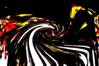 Dalgalı çizgiler. Soyut çizgiler. Doku arka planı. düzensiz desen. Şık modern. Pop sanat. Nokta etkisi. Ritmik gürültü parçacıkları. Paket için desen. Renkli vuruşlu duvar kağıdı.