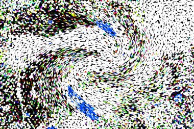 Dalgalı çizgiler. Soyut çizgiler. Doku arka planı. düzensiz desen. Şık modern. Pop sanat. Nokta etkisi. Ritmik gürültü parçacıkları. Paket için desen. Renkli vuruşlu duvar kağıdı.