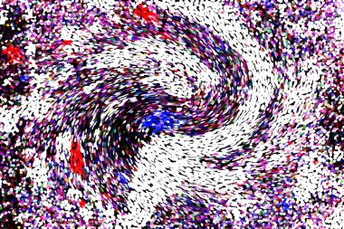 Dalgalı çizgiler. Soyut çizgiler. Doku arka planı. düzensiz desen. Şık modern. Pop sanat. Nokta etkisi. Ritmik gürültü parçacıkları. Paket için desen. Renkli vuruşlu duvar kağıdı.