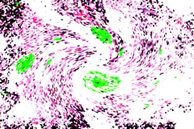 Dalgalı çizgiler. Soyut çizgiler. Doku arka planı. düzensiz desen. Şık modern. Pop sanat. Nokta etkisi. Ritmik gürültü parçacıkları. Paket için desen. Renkli vuruşlu duvar kağıdı.