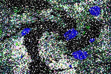 Dalgalı çizgiler. Soyut çizgiler. Doku arka planı. düzensiz desen. Şık modern. Pop sanat. Nokta etkisi. Ritmik gürültü parçacıkları. Paket için desen. Renkli vuruşlu duvar kağıdı.