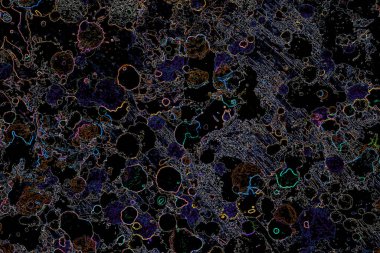 Dalgalı çizgiler. Soyut çizgiler. Doku arka planı. düzensiz desen. Şık modern. Pop sanat. Nokta etkisi. Ritmik gürültü parçacıkları. Paket için desen. Renkli vuruşlu duvar kağıdı.