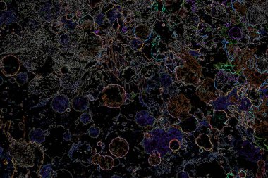 Dalgalı çizgiler. Soyut çizgiler. Doku arka planı. düzensiz desen. Şık modern. Pop sanat. Nokta etkisi. Ritmik gürültü parçacıkları. Paket için desen. Renkli vuruşlu duvar kağıdı.