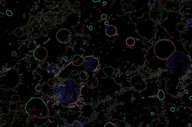 Dalgalı çizgiler. Soyut çizgiler. Doku arka planı. düzensiz desen. Şık modern. Pop sanat. Nokta etkisi. Ritmik gürültü parçacıkları. Paket için desen. Renkli vuruşlu duvar kağıdı.