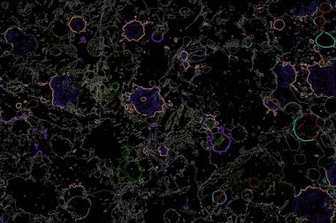 Dalgalı çizgiler. Soyut çizgiler. Doku arka planı. düzensiz desen. Şık modern. Pop sanat. Nokta etkisi. Ritmik gürültü parçacıkları. Paket için desen. Renkli vuruşlu duvar kağıdı.