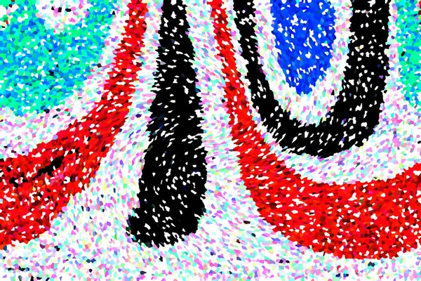 波浪形条纹 摘要行 纹理背景 不规则图案 时尚的现代 流行艺术 立竿见影的效果节奏噪音粒子 包装的样式 色彩斑斓的墙纸 — 图库照片