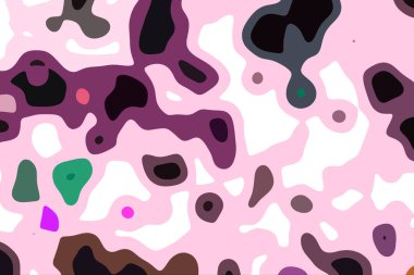 Geometrik çok renkli soyut arkaplan koleksiyonu