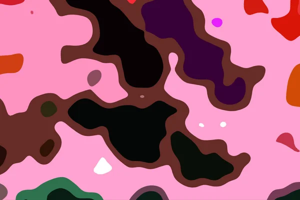 Collection Fond Abstraite Multicolore Géométrique — Photo