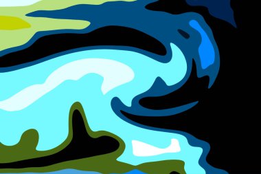 Geometrik çok renkli soyut arkaplan koleksiyonu