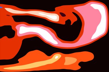 Geometrik çok renkli soyut arkaplan koleksiyonu