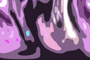 Modern tasarım çizimi. Çizgi ve renk bloğu geometrik şekiller. Pop sanat