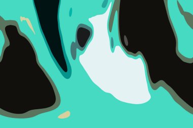 Modern tasarım çizimi. Çizgi ve renk bloğu geometrik şekiller. Pop sanat