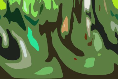 Modern tasarım çizimi. Çizgi ve renk bloğu geometrik şekiller. Pop sanat