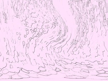 Yaratıcı model. Taş deseni. Seramik doku. Duvar kağıdı tasarımı. Vektör deseni. Satırları tekrarla.