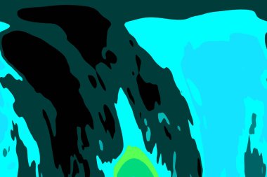 Modern tasarım çizimi. Çizgi ve renk bloğu geometrik şekiller. Pop sanat