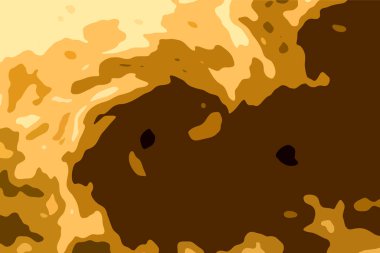 Modern tasarım çizimi. Çizgi ve renk bloğu geometrik şekiller. Pop sanat