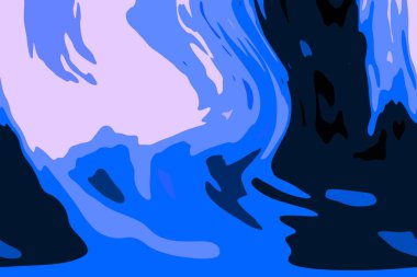 Modern tasarım çizimi. Çizgi ve renk bloğu geometrik şekiller. Pop sanat